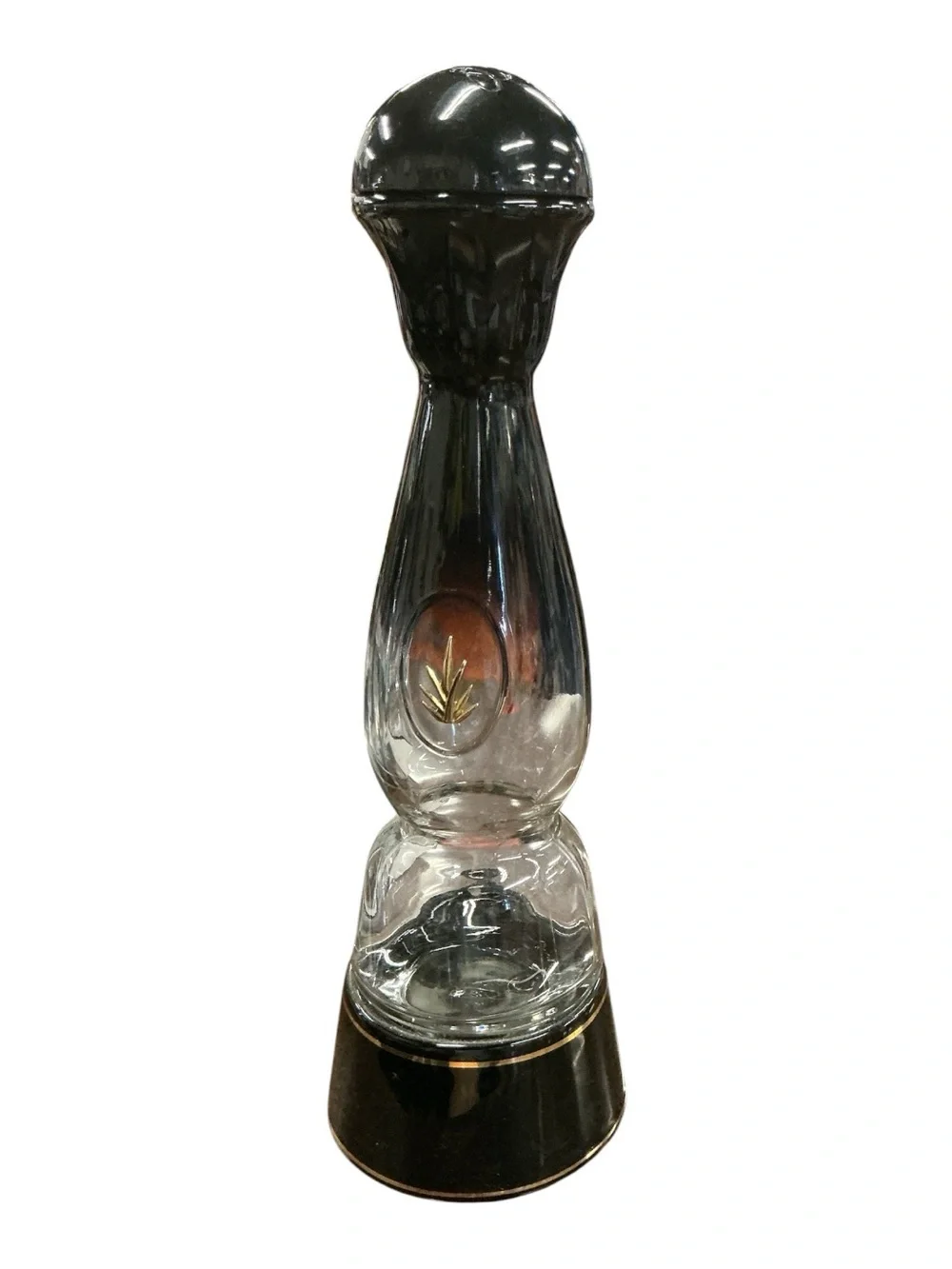 Clase Azul Gold Tequila - Black & Gold Label Empty